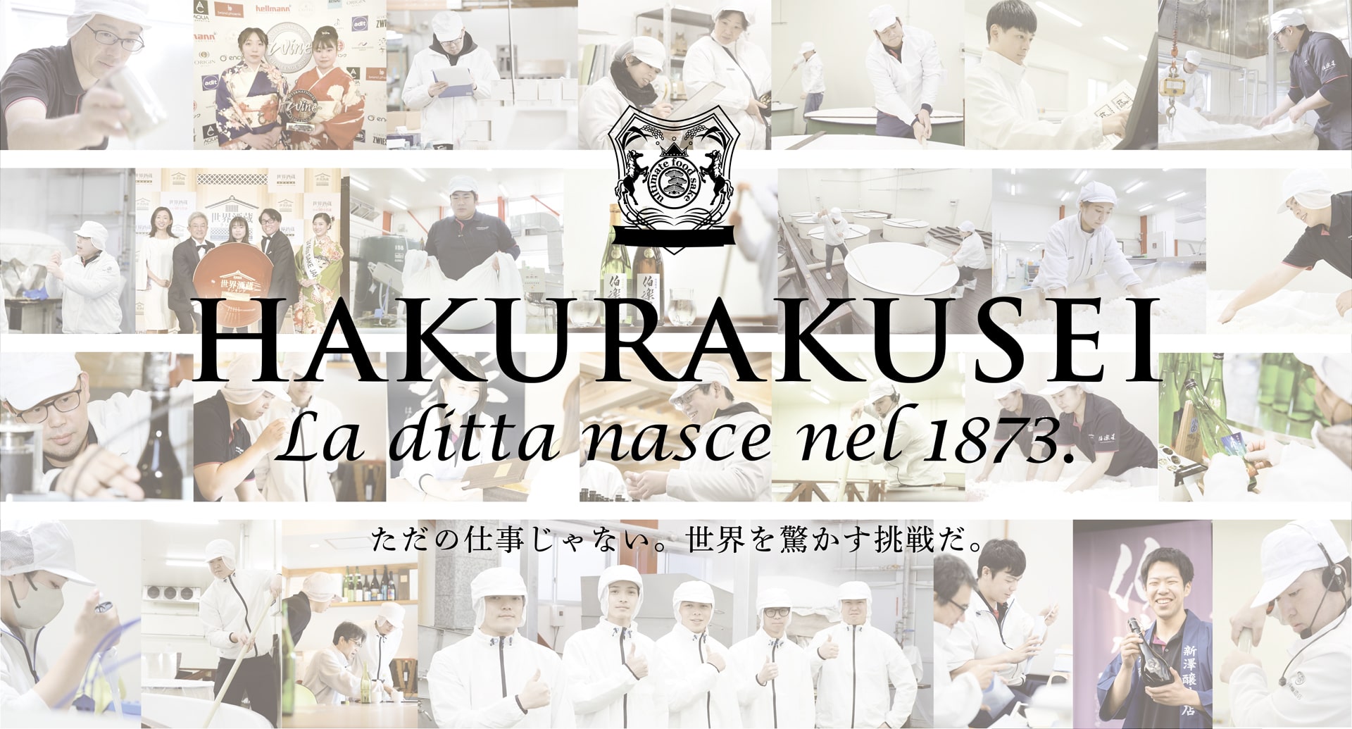 新澤醸造店 伯楽星 採用情報 ただの仕事じゃない。世界を驚かす挑戦だ。